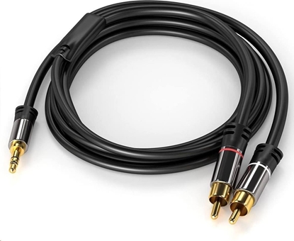 Изображение PremiumCord PREMIUMCORD kabel, Jack 3.5mm-2xCINCH M/M 1,5m