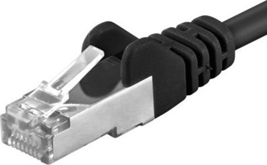 Picture of PremiumCord PREMIUMCORD Patch kabel CAT6a S-FTP, RJ45-RJ45, AWG 26/7 3m czarny