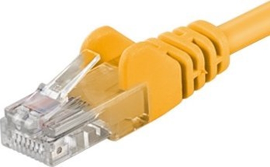 Picture of PremiumCord PremiumCord Patch kabel UTP RJ45-RJ45 CAT6 0.5m lutá