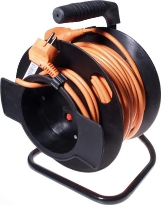 Attēls no PremiumCord PREMIUMCORD Prodluovací pívod 230V buben 25m, erná