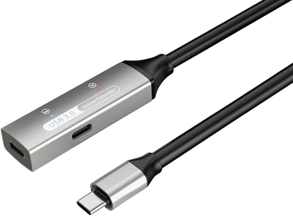 Picture of PREMIUMCORD USB-C repeater a prodluovací kabel Male-Female, 5Gbps Aluminium 5m