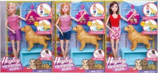 Picture of Pro Kids Lalka z pieskiem i szczeniakami