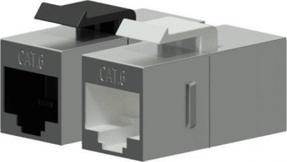 Attēls no Procab Procab VCK510/S Keystone adapter - CAT6 RJ45 - RJ45 - metal shielded Keystone adapter cat6 rj45