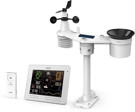 Picture of Profesjonalna Stacja meterologiczna wifi SMART z czujnik 7w1 