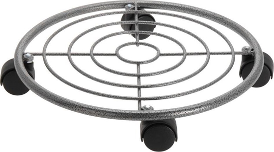 Изображение ProGarden Podstawka pod donic na kókach okrga metalowa