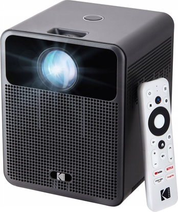 Picture of Projektor Kodak KODAK FLIK HD10 Projektor Rzutnik LED 1080p Android TV Wi-Fi Bluetooth Chromecast / 200 ANSI / 150''+ Pilot