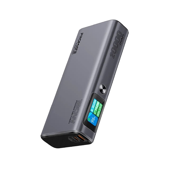 Picture of Promate Titan-130 Power Bank 130W / 20000mAh / USB-C PD / QC3.0