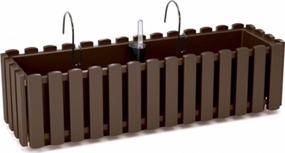 Attēls no Prosperplast BOARDEE SKRZYNKA BALKONOWA Z HAKAMI 58CM NAWADNIANIE