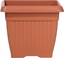 Изображение Prosperplast Doniczka kwadratowa TERRA DKWT37-R624, Kolor Terakota, Prosperplast, Wymiary 37x37x30 cm