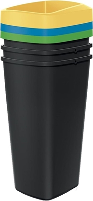 Picture of Prosperplast MIETNIK KOSZE NA MIECI 3X25 L COMPACTA Q SORTIBOX KOLOR