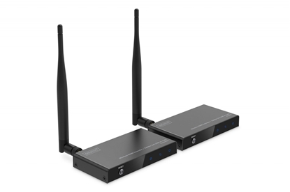 Attēls no Digitus Wireless HDMI Extender / Splitter Set (100 m, 1x4)