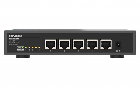 Изображение Przełącznik 5 ports 10GbE RJ45, niezarządzalny QSW-3205-5T 