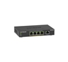 Изображение Netgear GS305Pv3 Nepārvaldīts Gigabit Ethernet (10/100/1000) Power over Ethernet (PoE) Melns