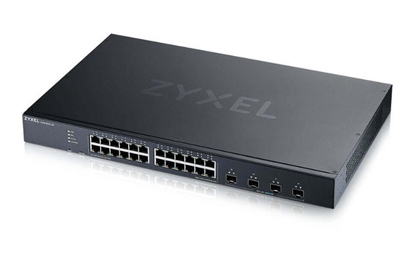 Picture of Zyxel XGS1935-28-EU0101F tīkla pārslēgs Vadīts L2+/L3 Gigabit Ethernet (10/100/1000) 1U Melns