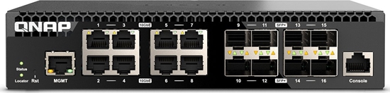 Picture of Przełącznik zarządzany sieciowo QSW-M3216R-8S8T-EU 8x 10GbE RJ45 8x10GbE SFP+ 