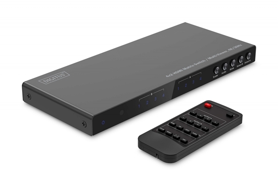 Picture of Digitus 4x2 HDMI Matrix Switch / Multi-Viewer, 4K/30Hz