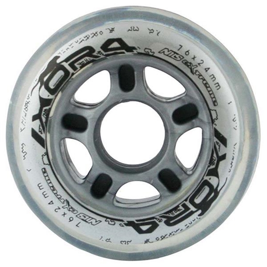 Picture of PU 76x24 82A TRANSPARENT WHEELS (4 pcs) NILS EXTREME