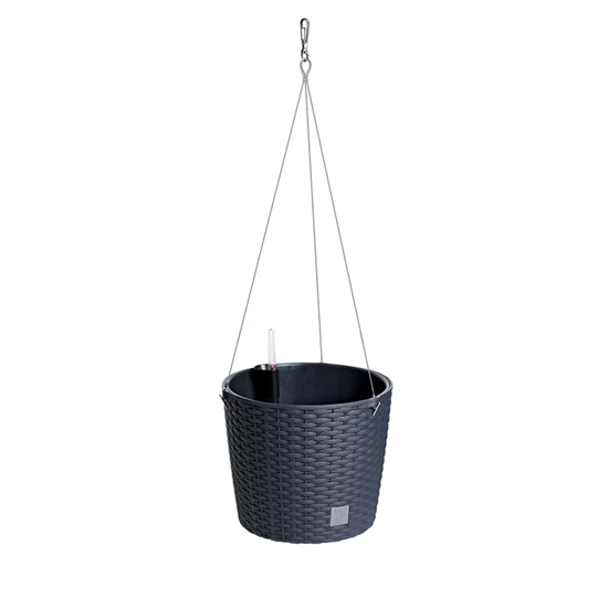 Picture of Puķu pods RATO 256x256x219mm antracīts iekarams