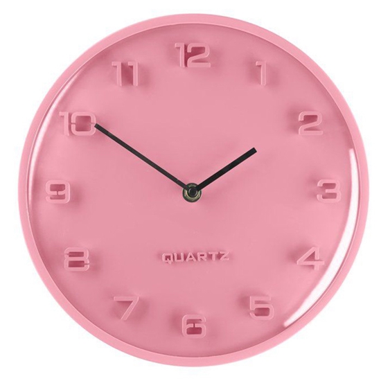 Picture of Pulkstenis sienas 4Living Harmless rozā 25cm slīdošais