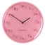 Attēls no Pulkstenis sienas 4Living Harmless rozā 25cm slīdošais