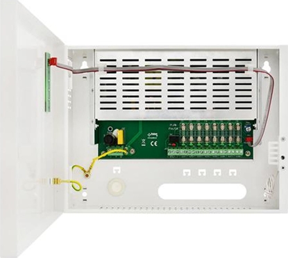 Picture of Pulsar ZASILACZ IMPULSOWY STABILIZOWANY DO 8 KAMER HD Pulsar HPSDC-12V8X1A 12V/8A/81A/TOPIC