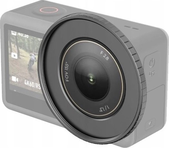 Picture of Puluz Adapter Uchwyt Mocowanie Na Filtr Filtry 49 Mm / 49mm Do Dji Osmo Action 4 / Pu994b