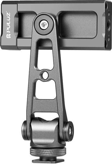 Изображение Puluz Obrotowy uchwyt na telefon Puluz z uniwersalnym mocowaniem 1/4 (czarny)