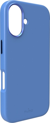 Picture of Puro Puro Icon Mag Pro MagSafe Silicone Case for iPhone 16 - Blue