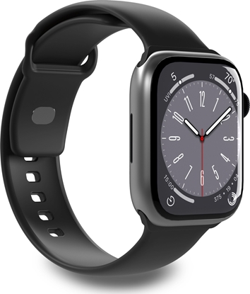 Picture of Puro Pasek PURO ICON Apple Watch 4/5/6/7/SE/8/Ultra 44/45/49mm(S/M & M/L) (Black)