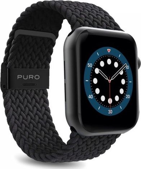 Picture of Puro Pleciony pasek PURO Loop Band Apple Watch 42/44mm (czarny)