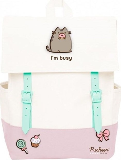 Picture of Pusheen Plecak szkolny Rose Collection biay