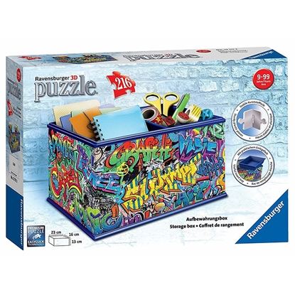 Picture of Puzle 3D Kaste bižutērijai Graffiti