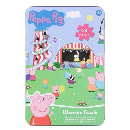 Attēls no Puzle koka Cūciņa Peppa 48gab.