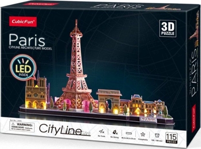 Attēls no PUZZLE 3D CITY LINE LED PARY - L525H