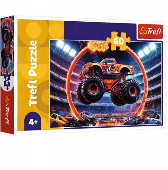 Picture of PUZZLE 60EL TREFL MONSTER TRUCK PUD20