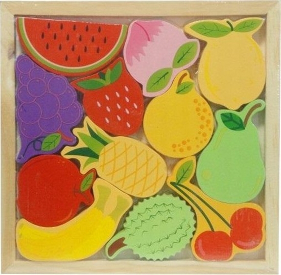Picture of PuzzleOK Wooden 3D - fruits