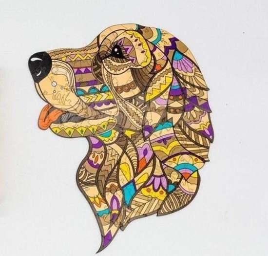 Picture of PuzzleOK Puzzle drewniane eko 67 Wierny Sirko A4