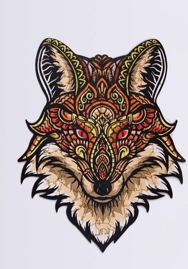 Picture of PuzzleOK Puzzle drewniane eko 70 Zaczarowany lis A4