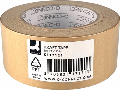 Изображение Q-Connect Tama papierowa Q-CONNECT KRAFT, 50mm, 50m, 130 mic