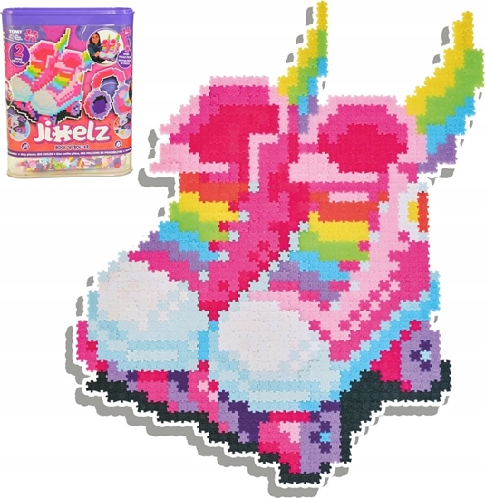 Picture of Qelements Puzzle 1250 Pixelki Jixelz Rock 'n' Rolki