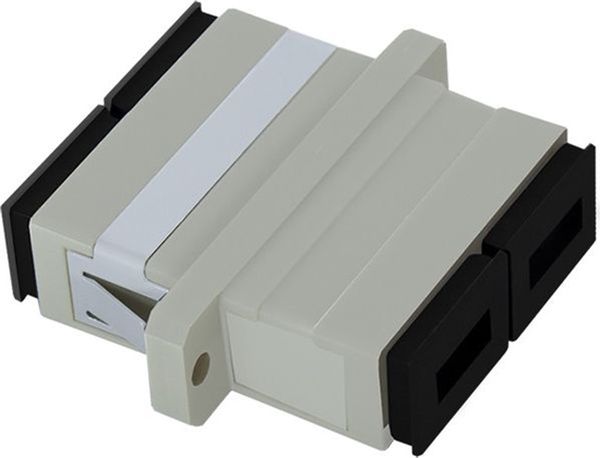 Picture of Qoltec Adapter wiatowodowy SC/UPC duplex MultiMode (54141)