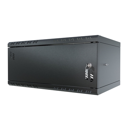 Picture of Rack Cabinet 19" 4U 350mm Metal Door Black