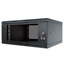 Picture of Rack Cabinet 19" 4U 450mm Glass Door Black