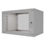 Изображение Rack Cabinet 19" 6U 350mm Glass Door Grey