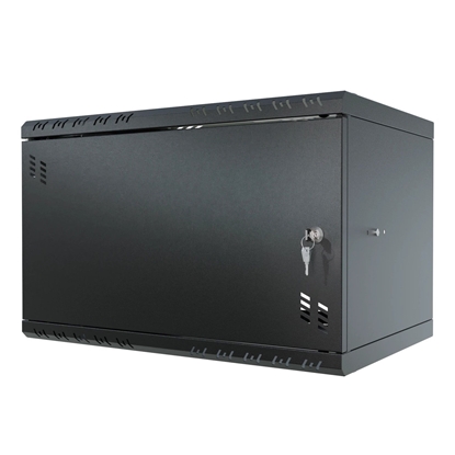 Picture of Rack Cabinet 19" 6U 350mm Metal Door Black
