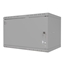 Attēls no Rack Cabinet 19" 6U 350mm Metal Door Grey
