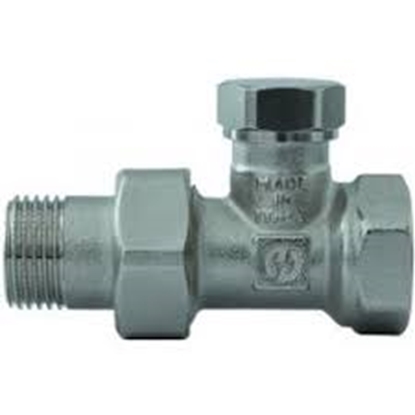 Picture of Radiatora noslēgventilis 1/2" taisns GF