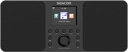 Изображение Radio Internetowe  Moc 2x10W,WiFi,FM,DAB+,USB, wys.LCD 