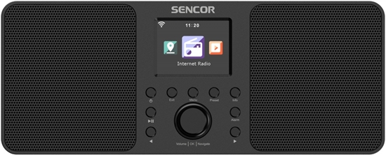 Изображение Radio Internetowe  Moc 2x10W,WiFi,FM,DAB+,USB, wys.LCD 
