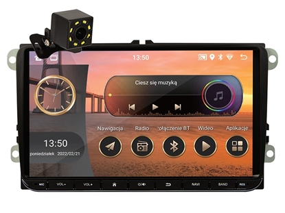 Picture of Radio samochodowe CP02 2DIN 9 cali ekran dotykowy Android/WiFi/GPS/CARPLAY